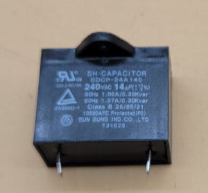 Genuine Refrigerator LG Capacitor Part#EDCP-24A140