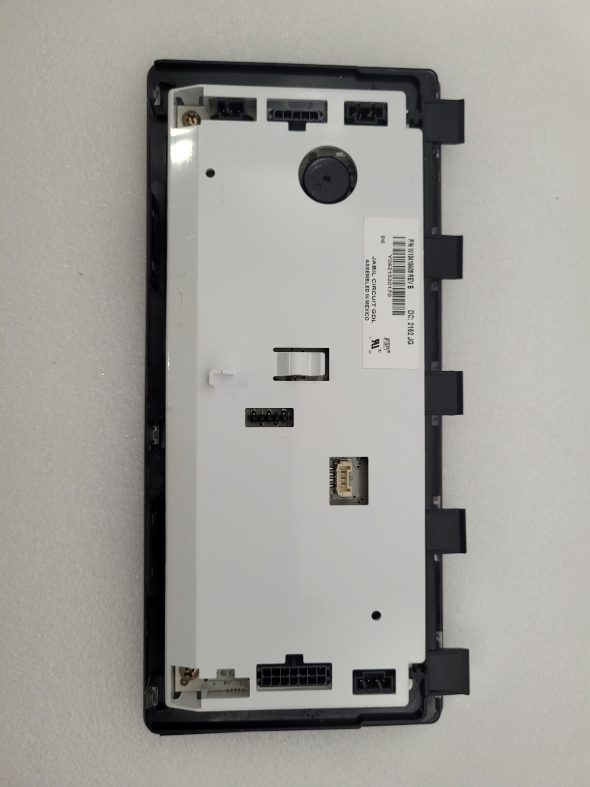 Genuine Kitchen Aid Refrigerator Display Control Board Part#W10418409