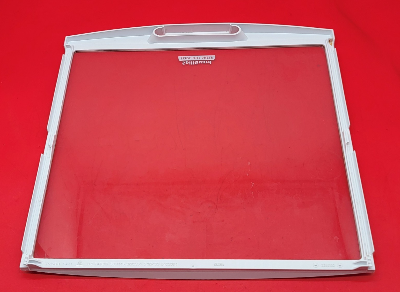 Genuine Refrigerator Whirlpool Sliding Glass Shelf Part#2255160