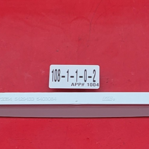 Genuine Refrigerator Whirlpool Sliding Glass Shelf Part#2255160