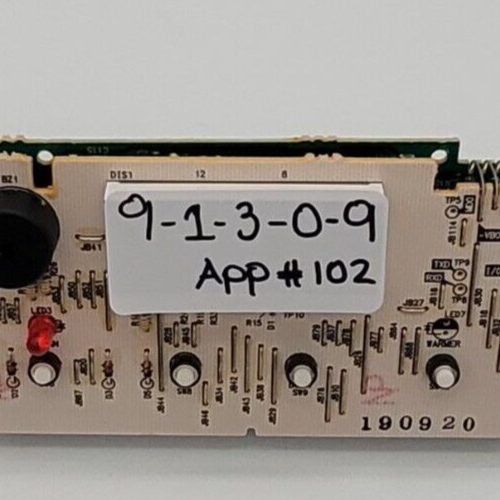 Genuine Stove GE Control Board Part#WB27K10202 183D9935P002