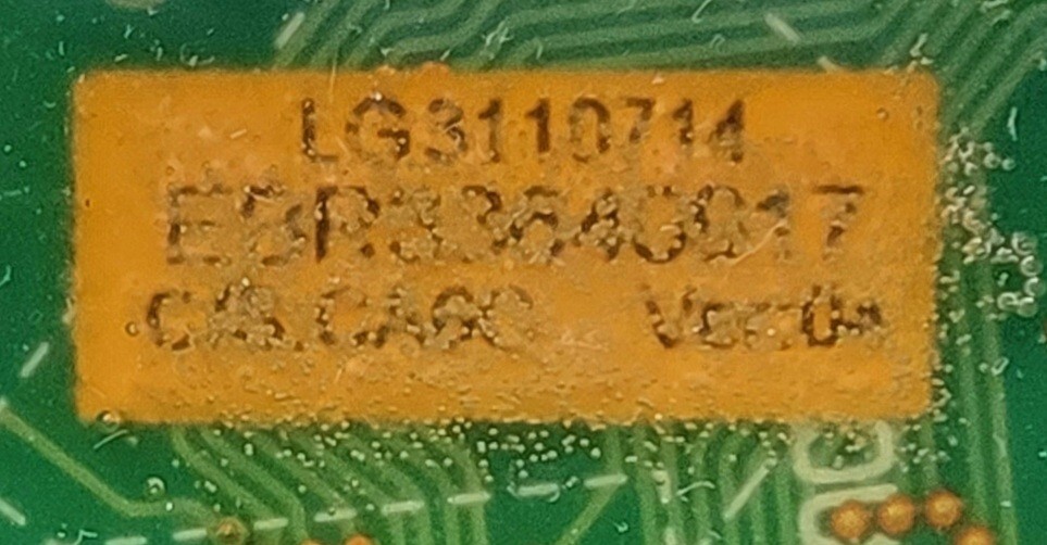 Genuine Dryer LG Control Board Part#EBR33640017
