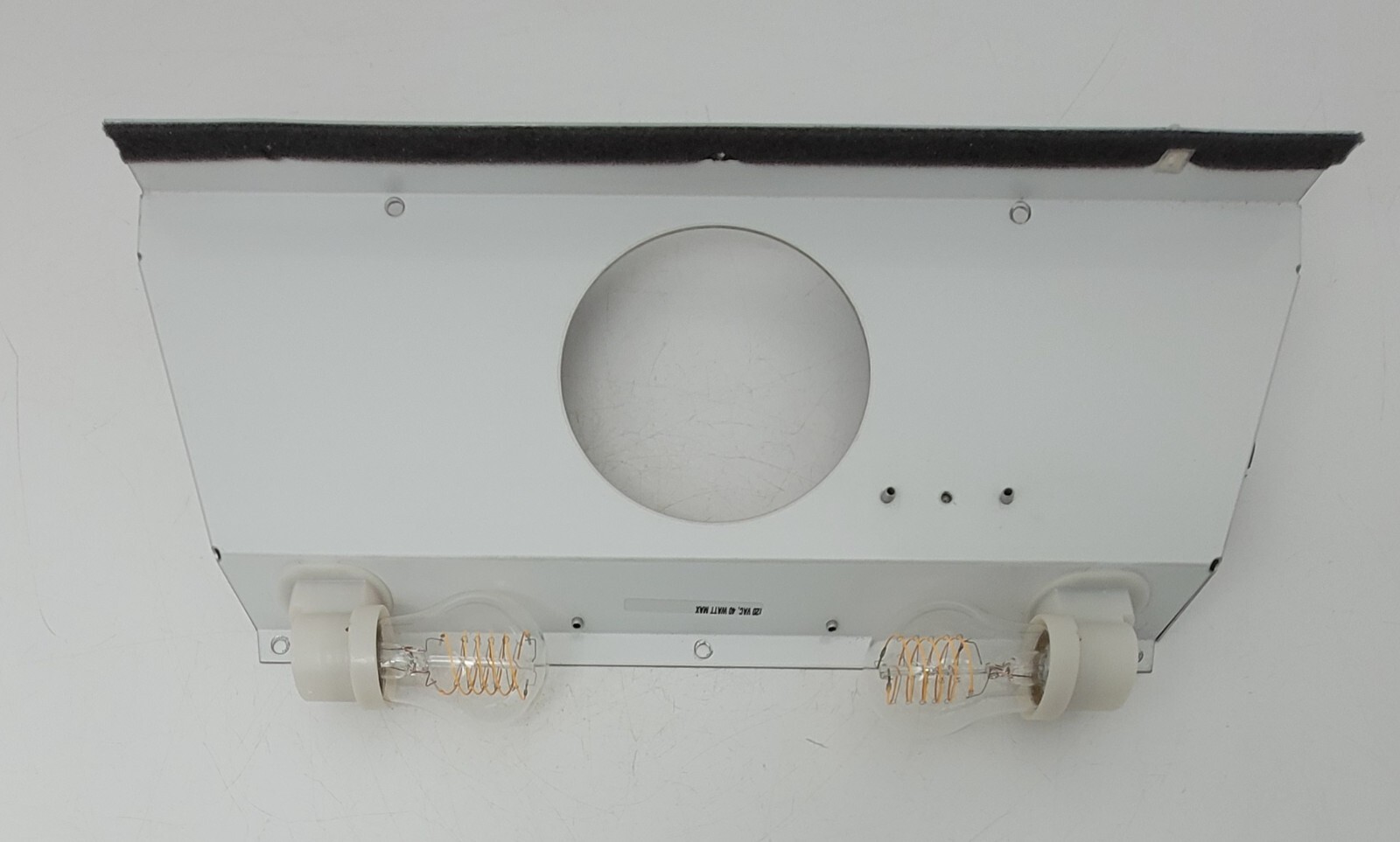 Genuine Refrigerator Sub-Zero Fan Shroud Assembly w/ Lightbulbs Part#3021210