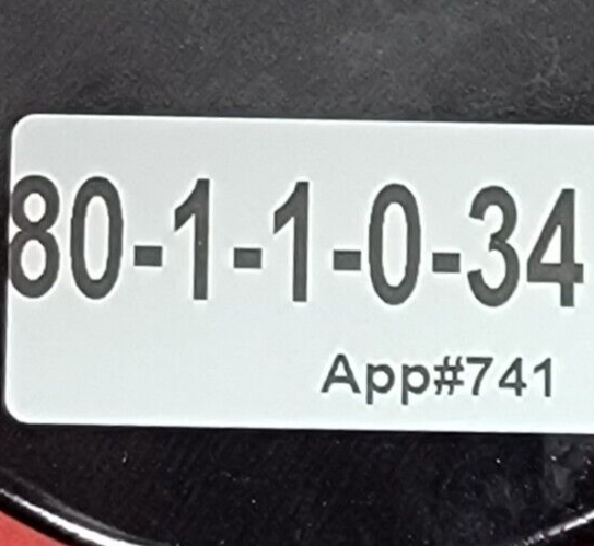 Genuine Double Oven Thermador Burner Cap Part#15-10-152.