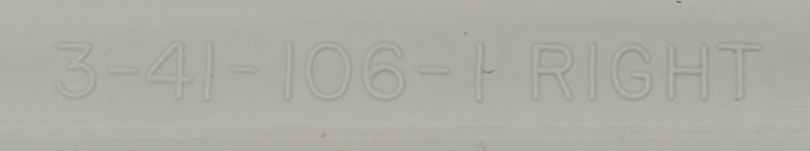 Genuine Refrigerator Sub-Zero Right Glide Part#3-41-106-1