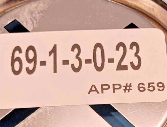Genuine Gas Stove Viking Bezel Part#PB010208
