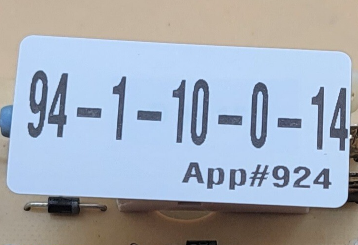 Genuine Cooktop Thermador Relay Board Part#XB200/30