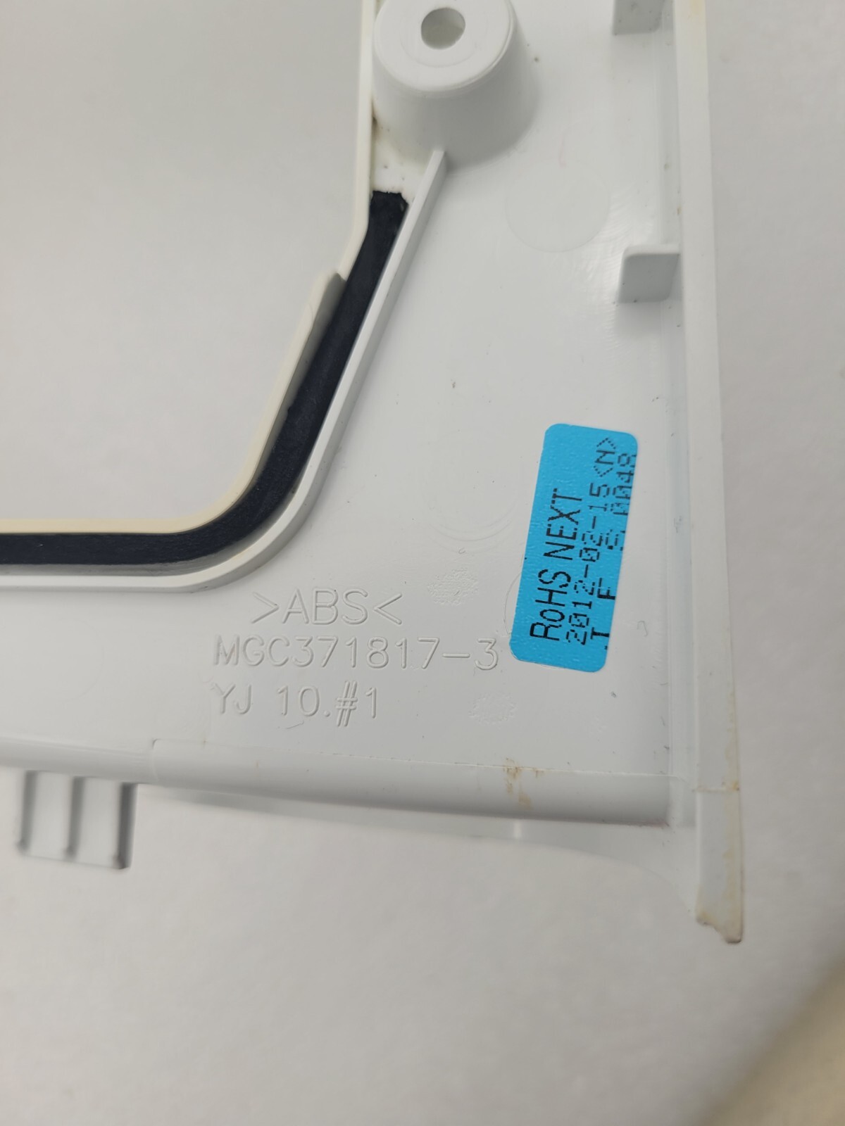 Genuine LG Front Load Washer Control Panel (NO BOARD) Part#MGC371817-3