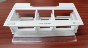 Genuine Refrigerator Whirlpool Drawer Frame Assembly Part#MEA627900