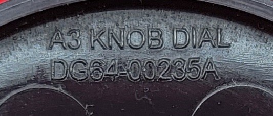 Genuine Oven Samsung Knob Part#DG64-00235A