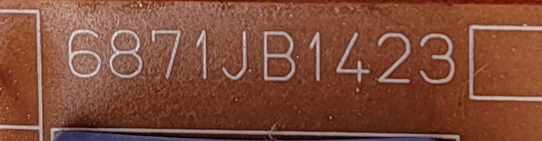 Genuine Refrigerator LG Control Board Part#155307968 6871JB1423NR