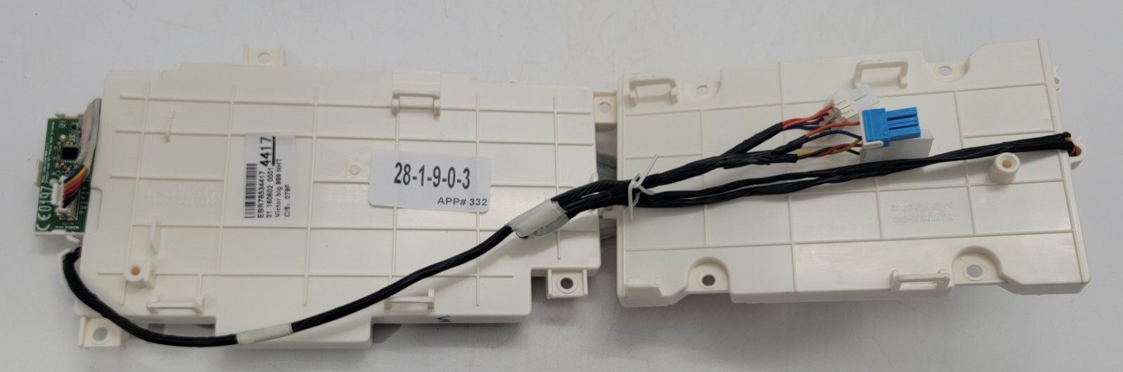 Genuine Washer LG Interface Control Board Part#EBR78534417