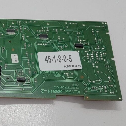 Genuine Washer Whirlpool Display Control Board Part#AL133-00011-2