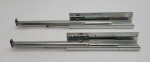 Genuine Refrigerator Kitchen Aid Drawer Slide Set Part#2259317 2259318