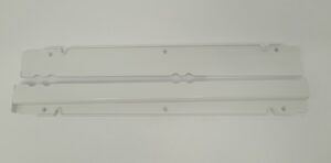 Genuine Refrigerator Sub-Zero Top Crisp Glass Brackets Part#3421711 3421721