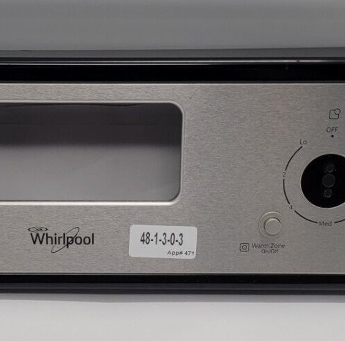 Genuine Oven Whirlpool Control Panel Part#W10339403