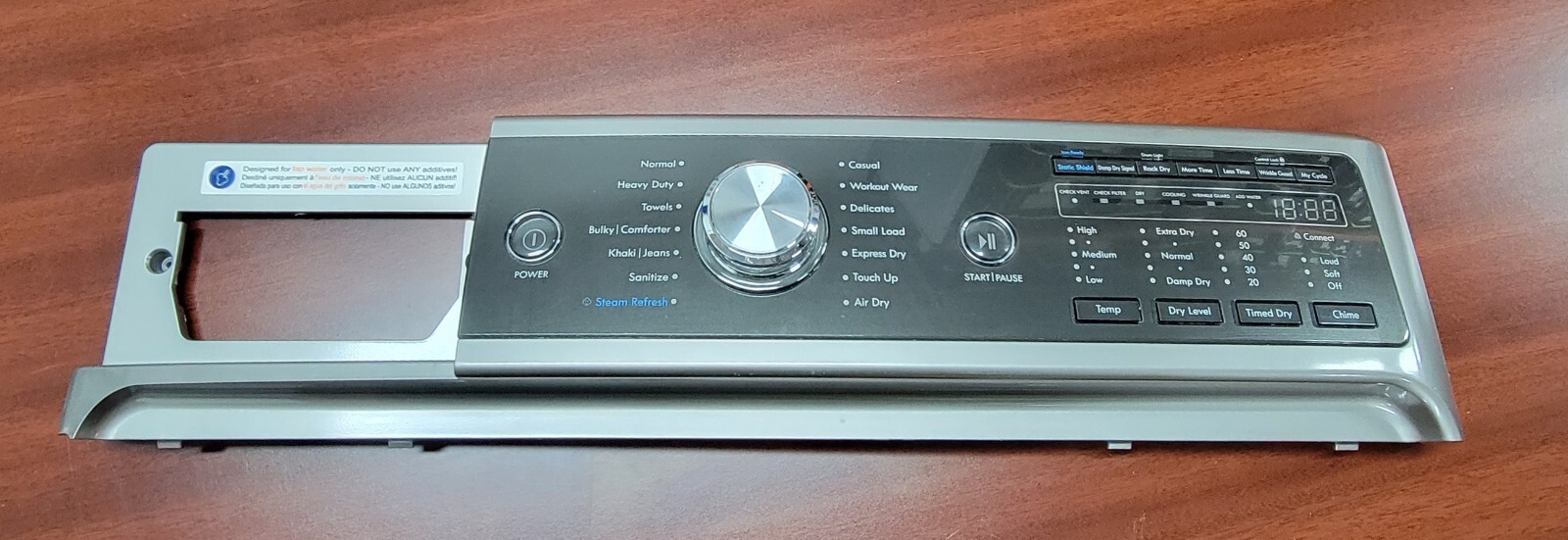 Genuine Dryer Kenmore Control Panel Part#EBR76554101 AGL74159104