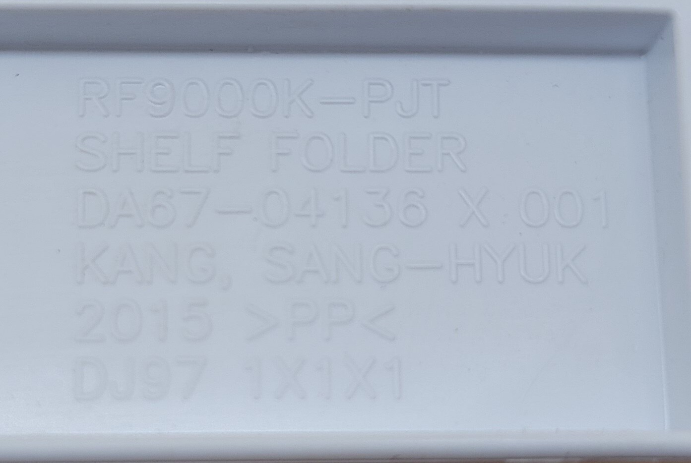 Genuine Refrigerator Samsung Glass Shelf Part#DA67-04136