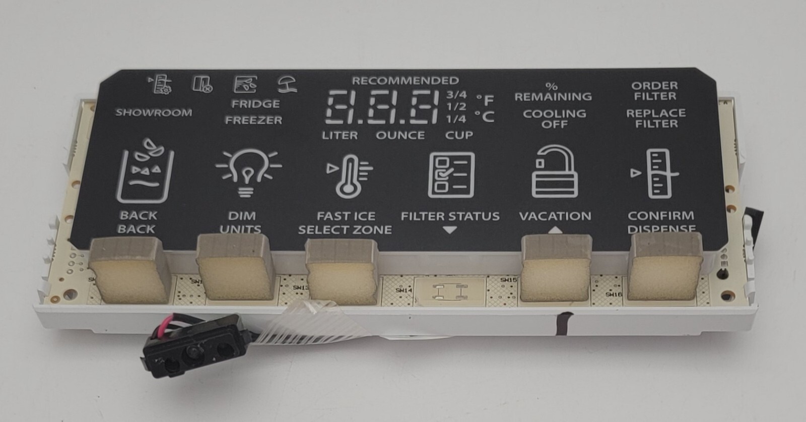 Genuine Refrigerator Whirlpool Dispenser Control Board Part#W10820374