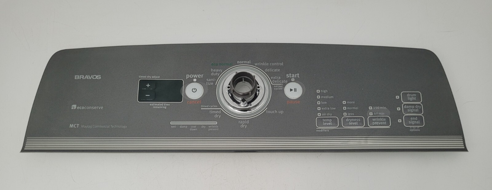 Genuine Dryer Maytag Control Panel Part#W10293249