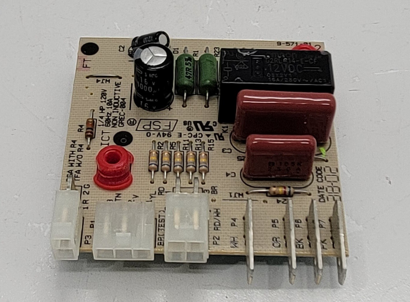 Genuine Refrigerator Kitchen Aid Defrost Control Board Part#2213489