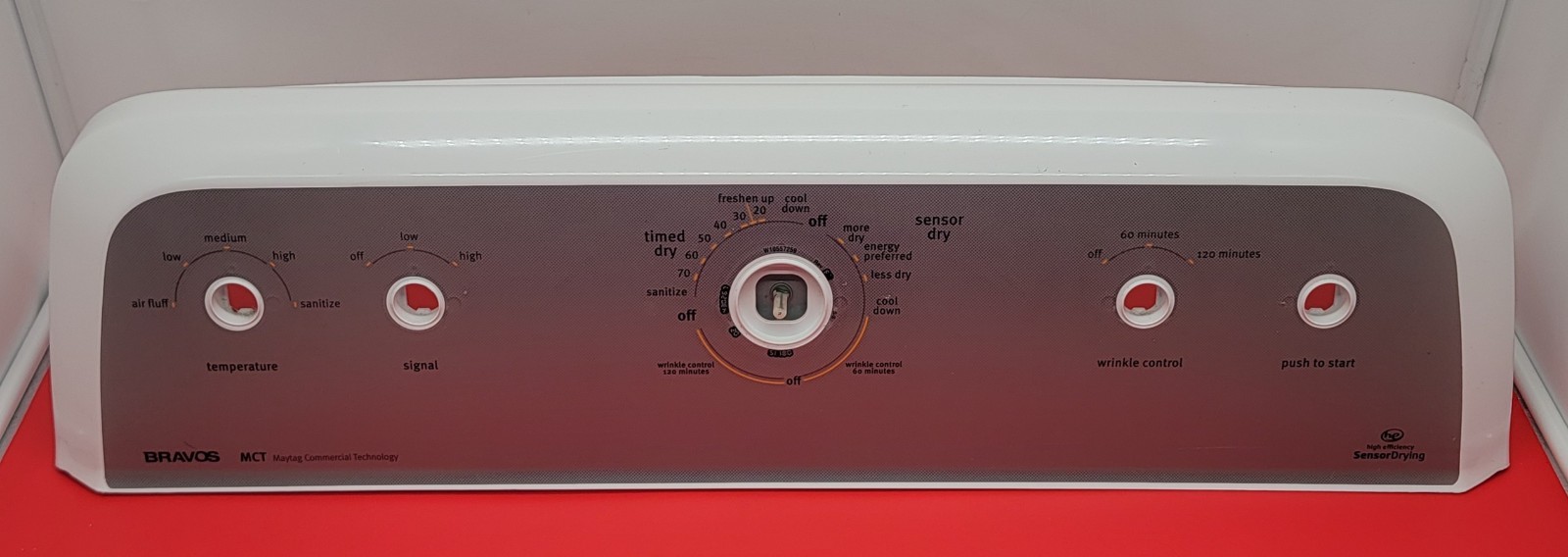Genuine Dryer Maytag Control Panel w/Timer Part#W10513425 W10642928