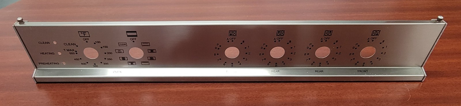 Genuine Oven Bertazzoni Control Panel Part#2100156
