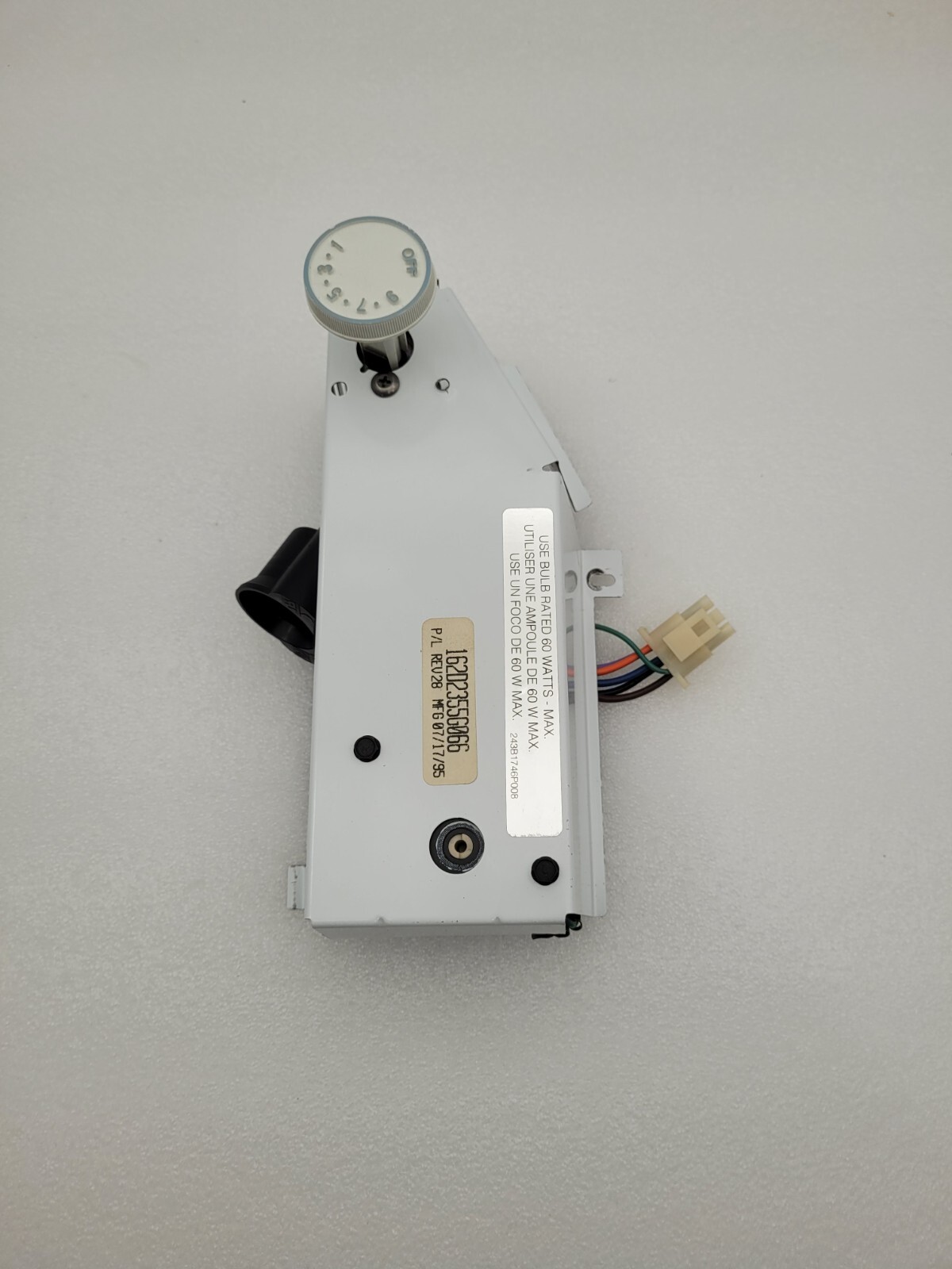 Genuine Hotpoint Refrigerator Termoregulator Assy. Part#162D2355G066 MFG07/17/9