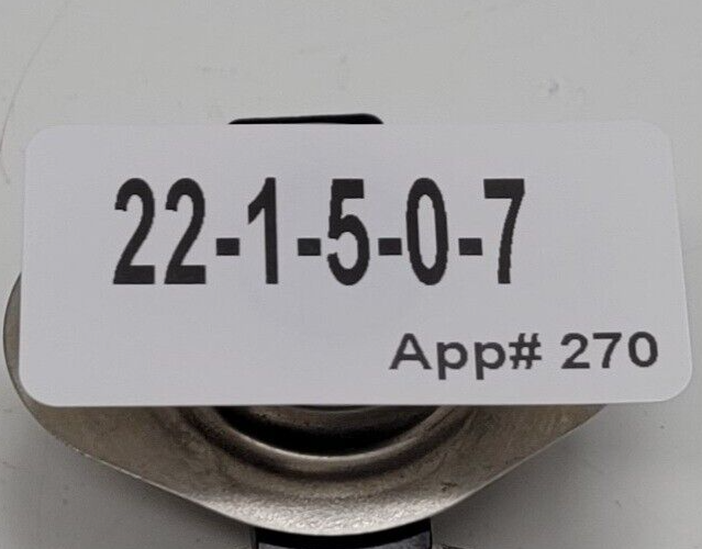 Genuine Dryer LG Thermostat Part#501993