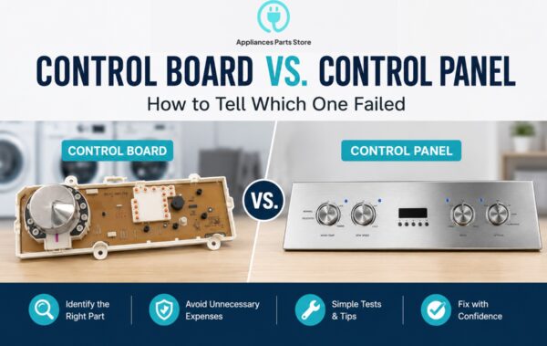 control board vs control panel