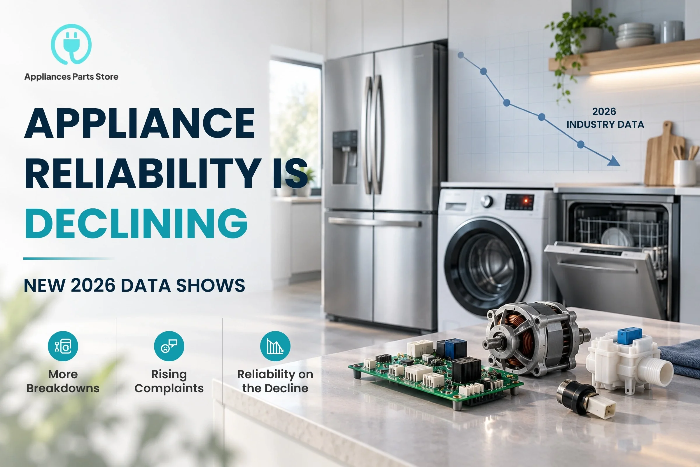 Appliance Reliability Is Declining: What New 2026 Data Actually Shows