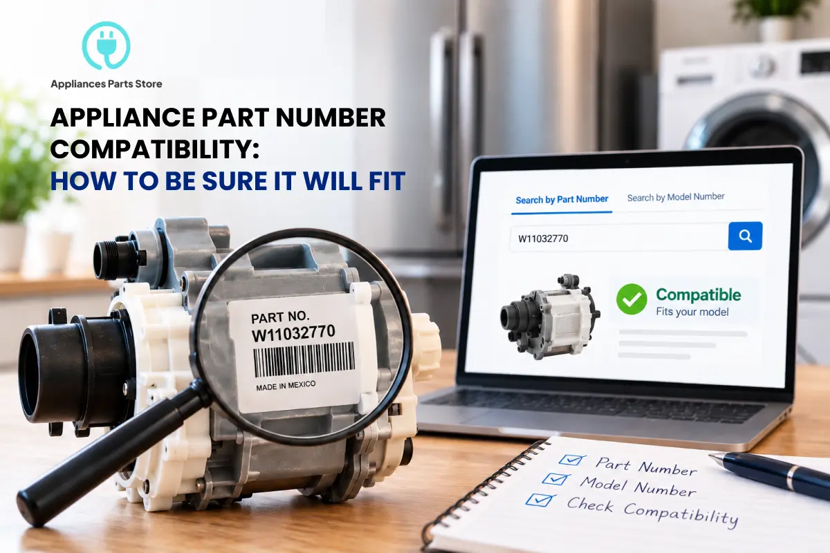 Appliance Part Number Compatibility: How to Be Sure It Will Fit