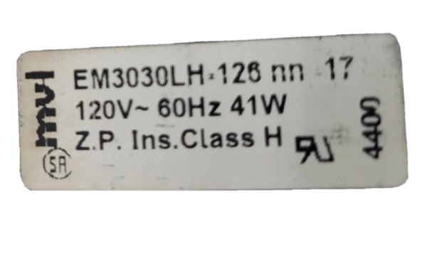 Genuine Double Convection Oven Thermador Inside Oven Fan Part#EM3030LH-126 - Image 4