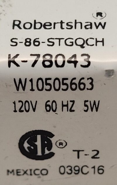 Genuine Dryer Maytag Water Inlet Valve Part#W10505663 - Image 3