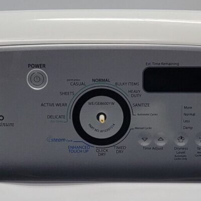 Genuine Dryer Whirlpool Control Panel Part#W10388674