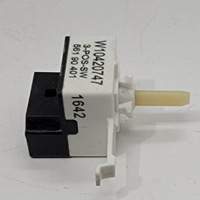 Genuine Dryer Whirlpool Cycle Selector Switch Part#W10420747