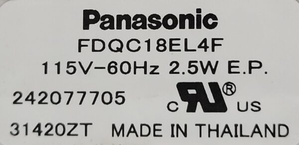 Genuine Refrigerator Evaporator Fan Motor Part#242077705 - Image 4