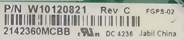 Genuine Refrigerator Jenn-Air Control Board Part#W10120821 - Image 4