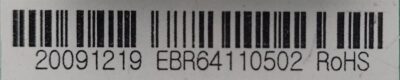 Genuine Refrigerator LG Circuit Board Part#EBR64110502 - Image 6