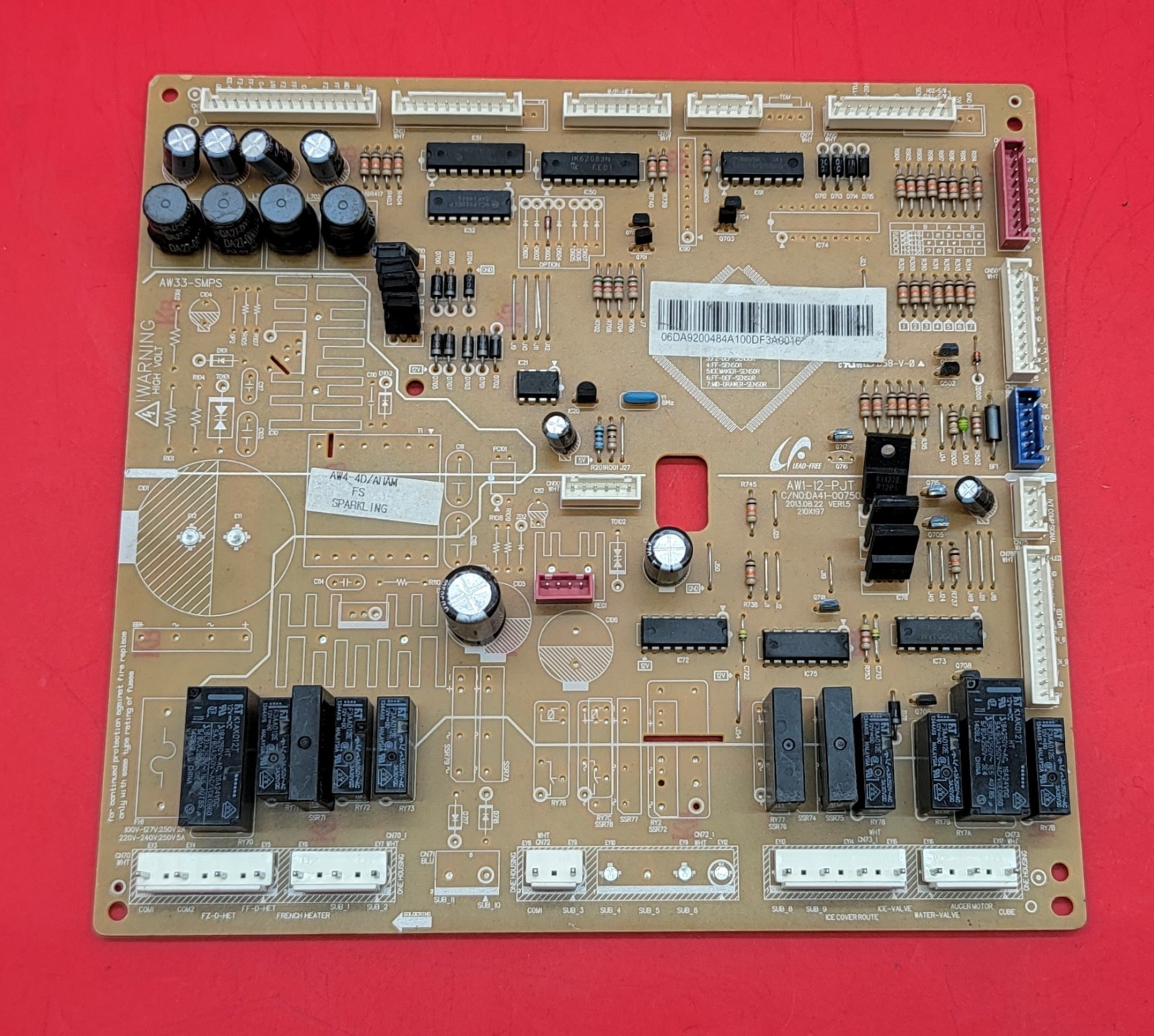 Genuine-Refrigerator-Samsung-Control-Board-PartDA92-00484A-406276767310 Genuine Refrigerator Samsung Control Board PartDA92 00484A 406276767310