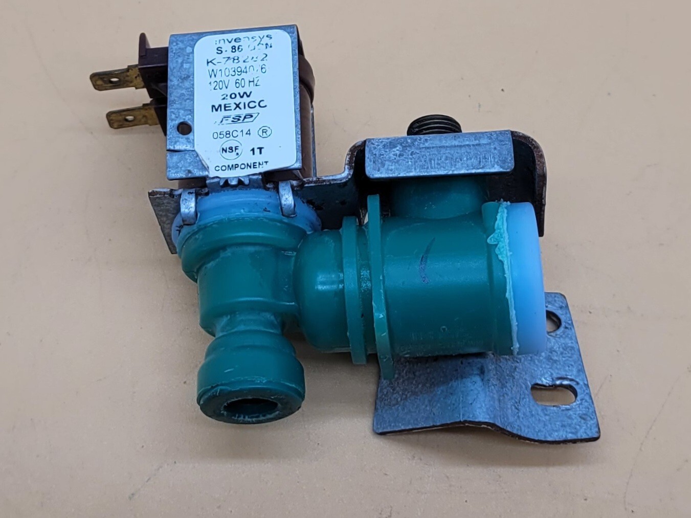 Genuine-Refrigerator-Whirlpool-Water-Inlet-Valve-PartW10394076-405688880860 Genuine Refrigerator Whirlpool Water Inlet Valve PartW10394076 405688880860