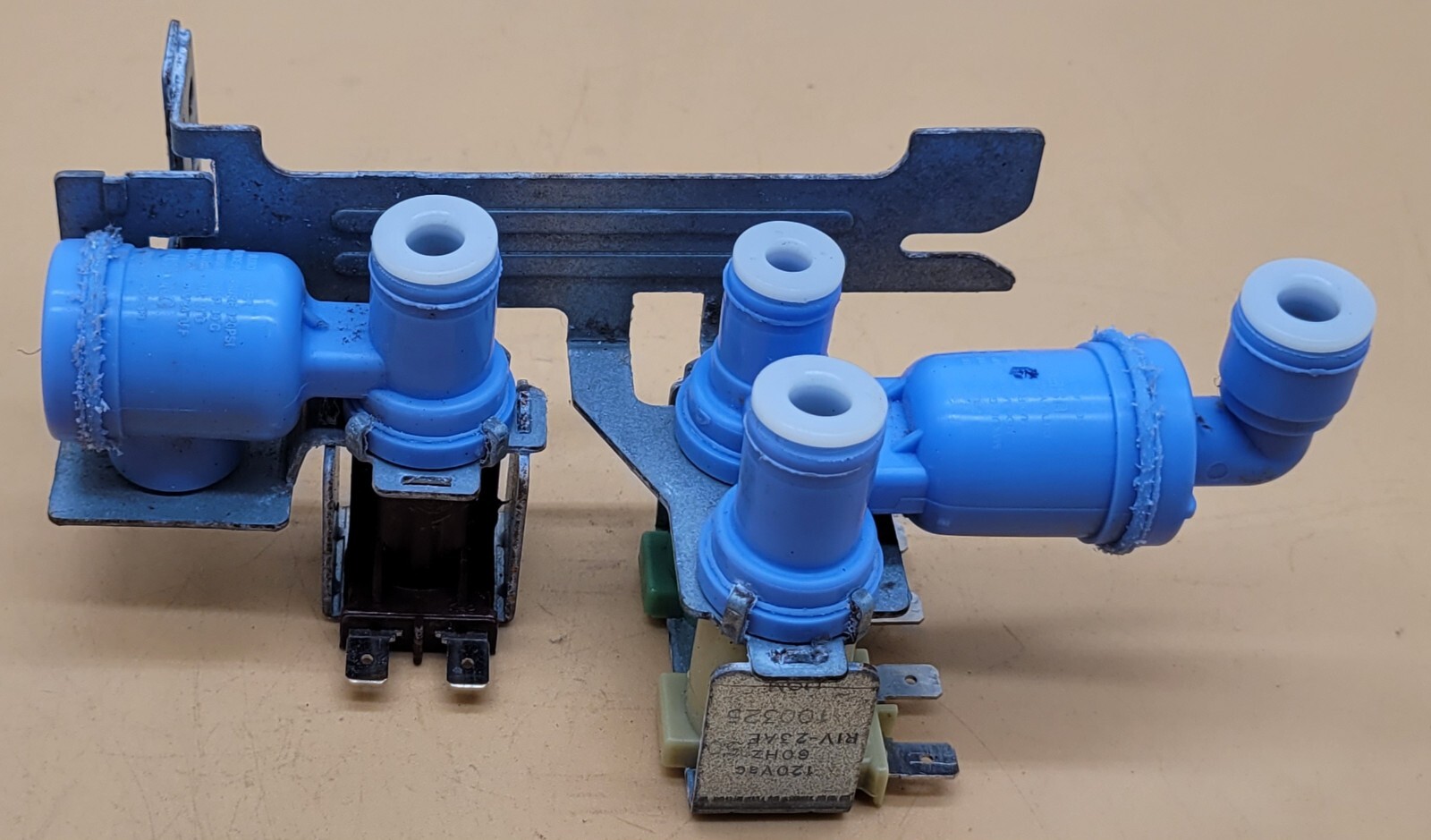 Genuine-WasherDryer-Whirlpool-Water-Inlet-Valve-PartRIV-23AE-50-405760930730 Genuine WasherDryer Whirlpool Water Inlet Valve PartRIV 23AE 50 405760930730