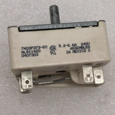 Genuine Whirlpool Range Infinite Switch Part#7403P373-60