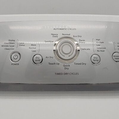 Genuine Dryer Haier Control Panel White