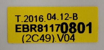 Genuine Dryer LG Control Panel w/Board Part#MGC643204 EBR81170801 - Image 6