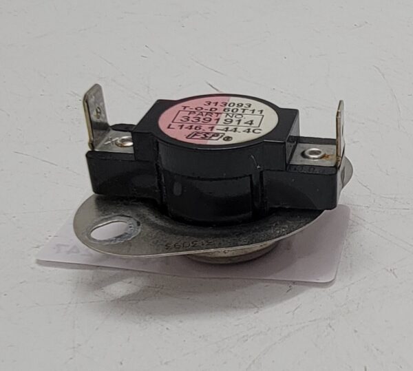 Genuine Dryer Whirlpool Thermostat Part#3391914 - Image 3