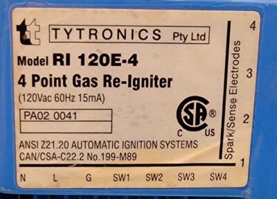 Genuine Gas Stove Viking 4 Re-Ignition Point Spark Module Part#PA020041 - Image 4