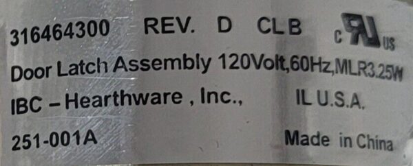 Genuine Oven Frigidaire Door Lock Motor Part#316464300 - Image 4