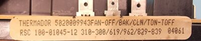 Genuine Oven Thermador Control Board Part#100-01045-12 - Image 5