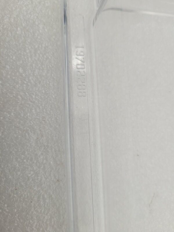 Genuine  Refrigerator Acrylic Panel Crisper Drawer Bin Part#19702288 - Image 4